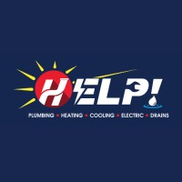 HELP Plumbing, Heating and Air Conditioning Logo